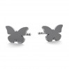 Butterfly Earrings, Silver Jewelry, Jewelry Findings, LK-0615 KLS - 0,50