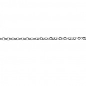 Anchor Chain, Forzatina, Silver Chains, Bulk Chain, AD 025 0,9 mm