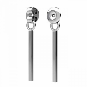 Ear Backs, Back-Stoppers, Earring Findings, BAR 10 5x28 mm Ear Backs, Back-Stoppers, Earring Findings, BAR 10 5x28 mm