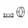 Hopeasormus, hopekorut, koruosat, RING OWS-00474 6,6x19,4 mm R-11