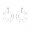 Ohrstecker, Ohrringteile, Silberschmuck, KLS-37 32x41 mm