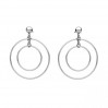 Ohrstecker, Ohrringteile, Silberschmuck, KLS-37 32x41 mm