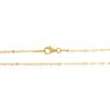14K Kulta AU 585, kultaketju, SG-FBL 030 42 cm