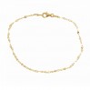 14K AU 585 Kulta Rannekoru, kultaketju, kultakorut, SG-FBL 030 19 cm