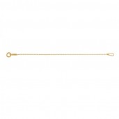 14K AU 585 Gold, Extenshion Chain 80mm, Gold Chain, Gold Jewelry, SG-AD 020 KC 0,8x2,15 - 80 mm 