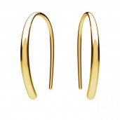 Earrings, Jewelry Findings, Earring Findings,  KLS ODL-01384 2x20,7 mm