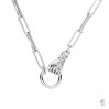 Hand-Anhänger, Silberschmuck, ODL-01413 10,3x21,2 mm