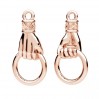 Hand-Anhänger, Silberschmuck, ODL-01413 10,3x21,2 mm