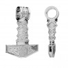 Thorin vasara riipus, hopeakorut, OWS-00607 20,9x31 mm