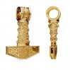 Thorin vasara riipus, hopeakorut, OWS-00607 20,9x31 mm