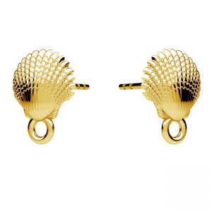 Seashell Earrings with Eyelet, Jewelry Findings, Earring Findings, KLS ODL-00752 8,5x11 mm Seashell Earrings with Eyelet, Jewelry Findings, Earring Findings, KLS ODL-00752 8,5x11 mm