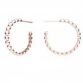 Pebbled Earrings, Jewelry Findings, Earring Findings, KLS ODL-00632 2,6x22,8 mm