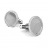 Cufflinks Base, Jewelry Findings, CUFF OWS-00629 17,5x19,3 mm 