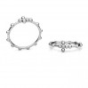 Risti sormus, koruosat, hopeakorut, RING OWS-00642 5,8x21 mm