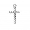 Risti-riipus, hopeakorut, CON1 ODL-01474 9,1x16,6 mm