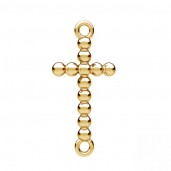 Cross Pendant, Crucifix, Silver Jewelry, CON2 ODL-01475 9,1x18,8 mm 
