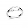 Herz in Hand Silberring, Claddagh ring, Fingerring, Silberschmuck, RING OWS-00661 1,9x6 mm