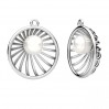 Helmi-riipus, hopeakorut, koruosat, OWS-00735 21x23,9 mm ver.2
