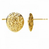 Earrings, Silver Jewelry, KLS ODL-01493 12,4x12,7 mm
