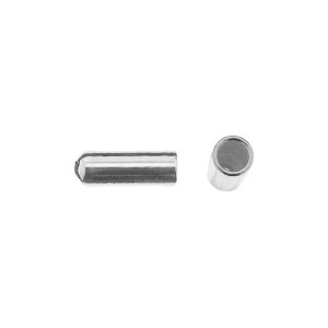 End Caps, Jewelry Finidngs, Silver Jewelry, ZAK 5 1,8x6 mm End Caps, Jewelry Finidngs, Silver Jewelry, ZAK 5 1,8x6 mm