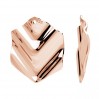 Hexagon-Anhänger, Silberschmuck, LKM-3402 - 0,33 18,5x20,8 mm