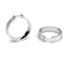 Wechselring für austauschbaren Charms, Silberschmuck, Schmuckzubehör, RING OWS-00467 4,4x20 mm