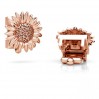 Sonnenblume für Wechselring, Silberschmuck, Schmuckteile, OWS-00584 6,7x6,8 mm