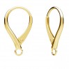 Lever Back Earring, Earring Findings, BA 42 11,2x20 mm