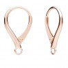 Lever Back Earring, Earring Findings, BA 42 11,2x20 mm