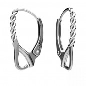 Lever Back Earring, Earring Findings, BA 43 11x18,2 mm