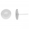 Ohrstecker, 10mm, Silberschmuck, GWP 10 10x11,5 mm