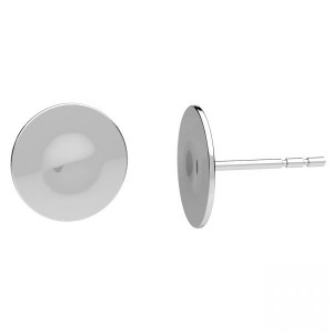 Ohrstecker, 10mm, Silberschmuck, GWP 10 10x11,5 mm