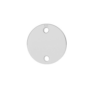 Anhänger Plättchen, Silberschmuck, Gravurschmuck, LKM-3395 - 0,50 10x10 mm