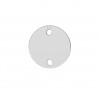 Anhänger Plättchen, Silberschmuck, Gravurschmuck, LKM-3395 - 0,50 10x10 mm
