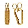 Anhängerschlaufer, Schmuckteile, Silberschmuck, OWS-00848 4x27,65 mm