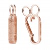 Anhängerschlaufer, Schmuckteile, Silberschmuck, OWS-00848 4x27,65 mm