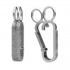 Anhängerschlaufer, Schmuckteile, Silberschmuck, OWS-00848 4x27,65 mm