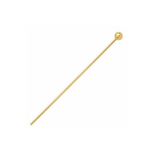 Niestifte, 5mm, 14K AU 585, Schmuckteile, Goldschmuck, SZPKZ 5 50 mm