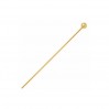 Niestifte, 5mm, 14K AU 585, Schmuckteile, Goldschmuck, SZPKZ 5 50 mm