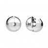 Silber Perle, Zwischenteile, Silberschmuck, Schmuckteile, BDS OWS-00933 9,5x9,6 mm