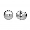 Silber Perle, Zwischenteile, Silberschmuck, Schmuckteile, BDS OWS-00933 9,5x9,6 mm