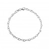 Armband Basis, Unendlichkeit, Infinity, Silberkette, Silberschmuck, Craft Infinity 4,0 18 cm