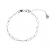 Bracelet, Silver Chains, Silver Jewelry, LRW 060 SMALL D1 15 + 3,8 cm