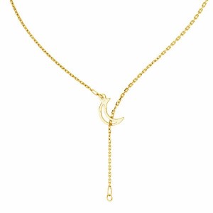 Halskette Basis mit Mond, Silberkette, Silberschmuck, CHAIN 87 (A 030)