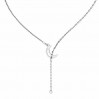 Halskette Basis mit Mond, Silberkette, Silberschmuck, CHAIN 87 (A 030)