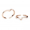 Silberring, Silberschmuck, Schmuckzubehör, U-RING ODL-01560 1,2x24mm 