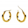 Hoop Earrings, Earring Findings, Silver Jewelry, KL-KB OR 2x15 mm