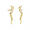 Eiszapfen-Ohrstecker, Silberschmuck, KLS ODL-01596 4x20 mm