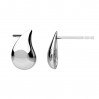 Tropfen Ohrstecker, Silberschmuck, Schmuckteile, KLS OWS-01120 7,1x11 mm