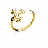 Dolch Silberring, Silberschmuck, Schmuckzubehör, U-RING ODL-01559 14,1x19,1 mm